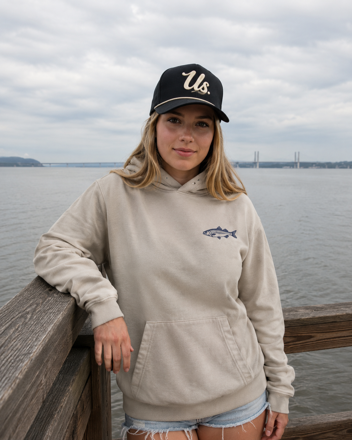 Piermont US Garment-Dyed Hoodie