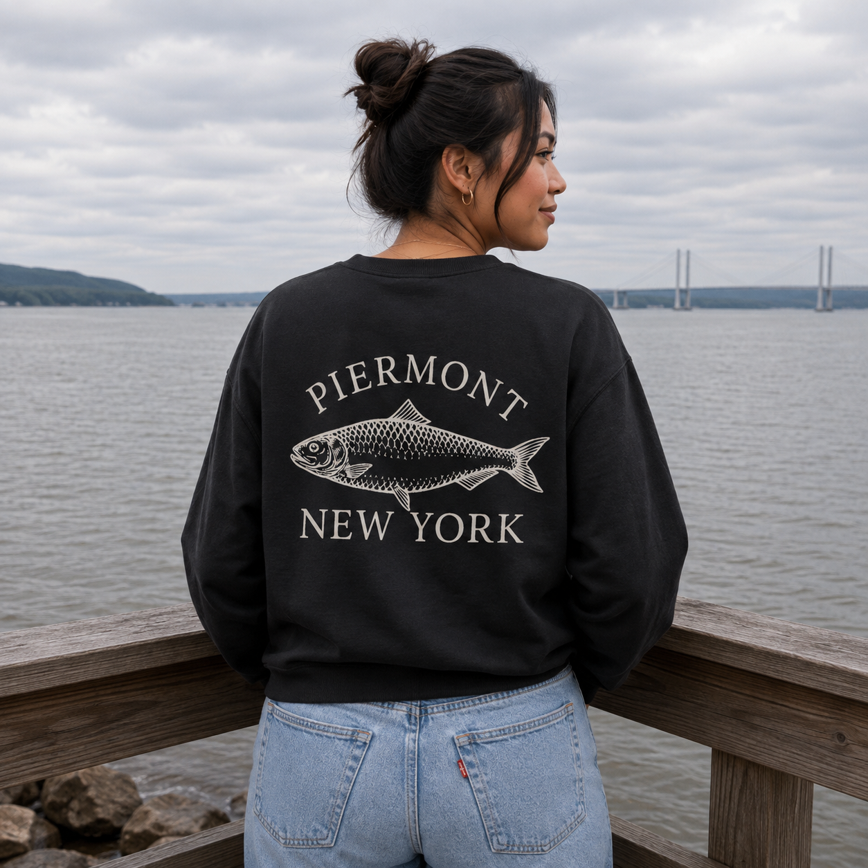 Piermont Garment-Dyed Crewneck