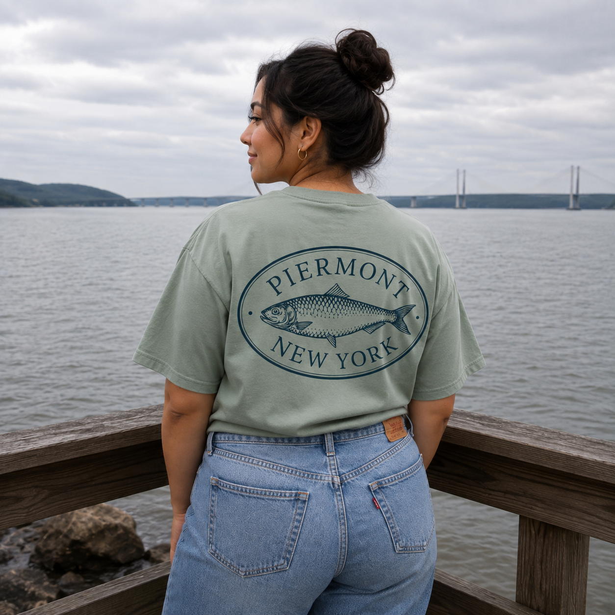Piermont Unisex Garment-Dyed Tee