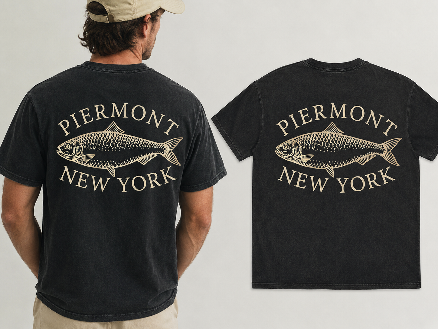 Piermont Unisex Garment-Dyed Tee