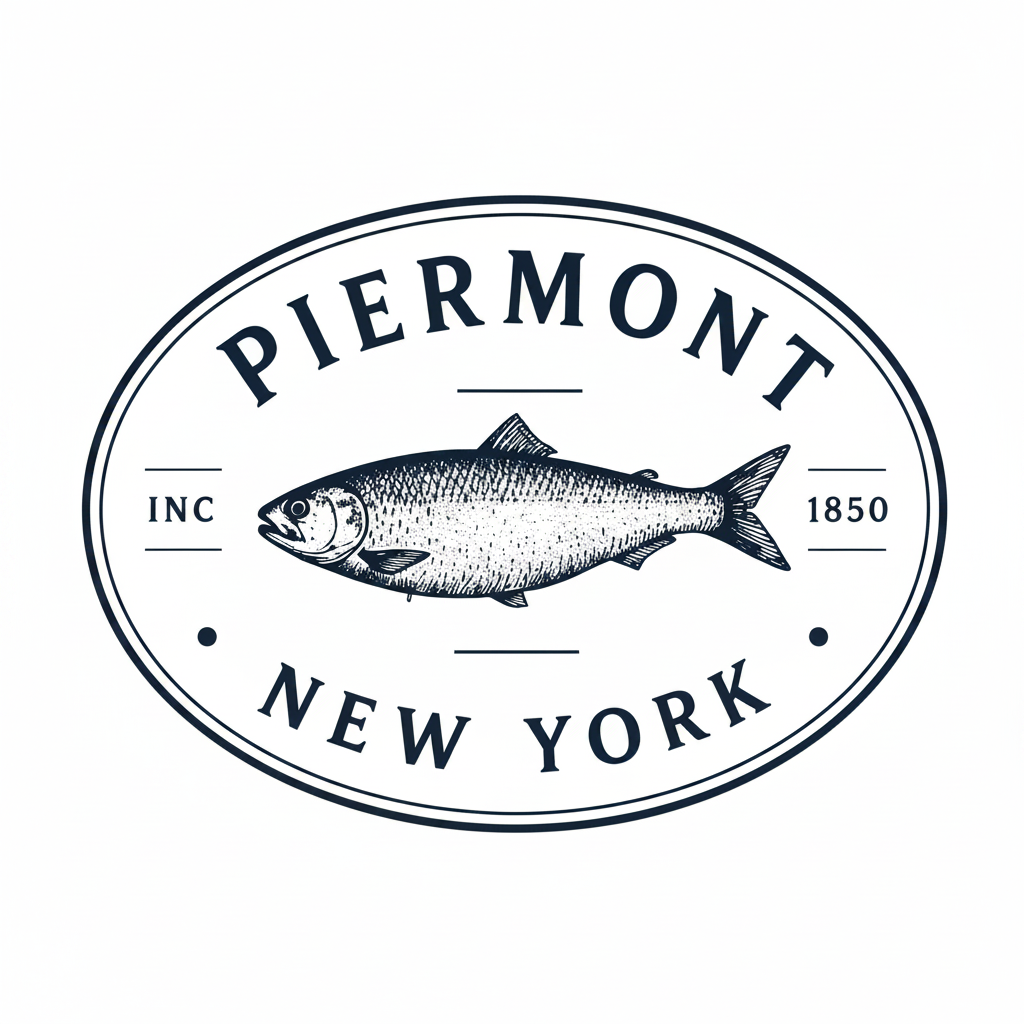 The Piermont Oval Sticker